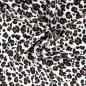 Preview: Viskose Twill Animalprint auf Sand